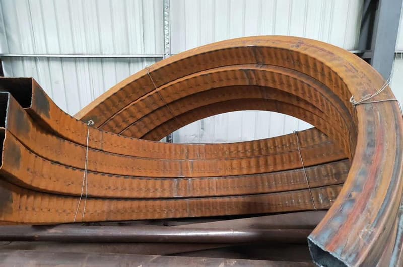 钢结构拉弯产品展示_型材拉弯加工厂_弯弧加工_沈阳拉弯厂-沈阳隆发